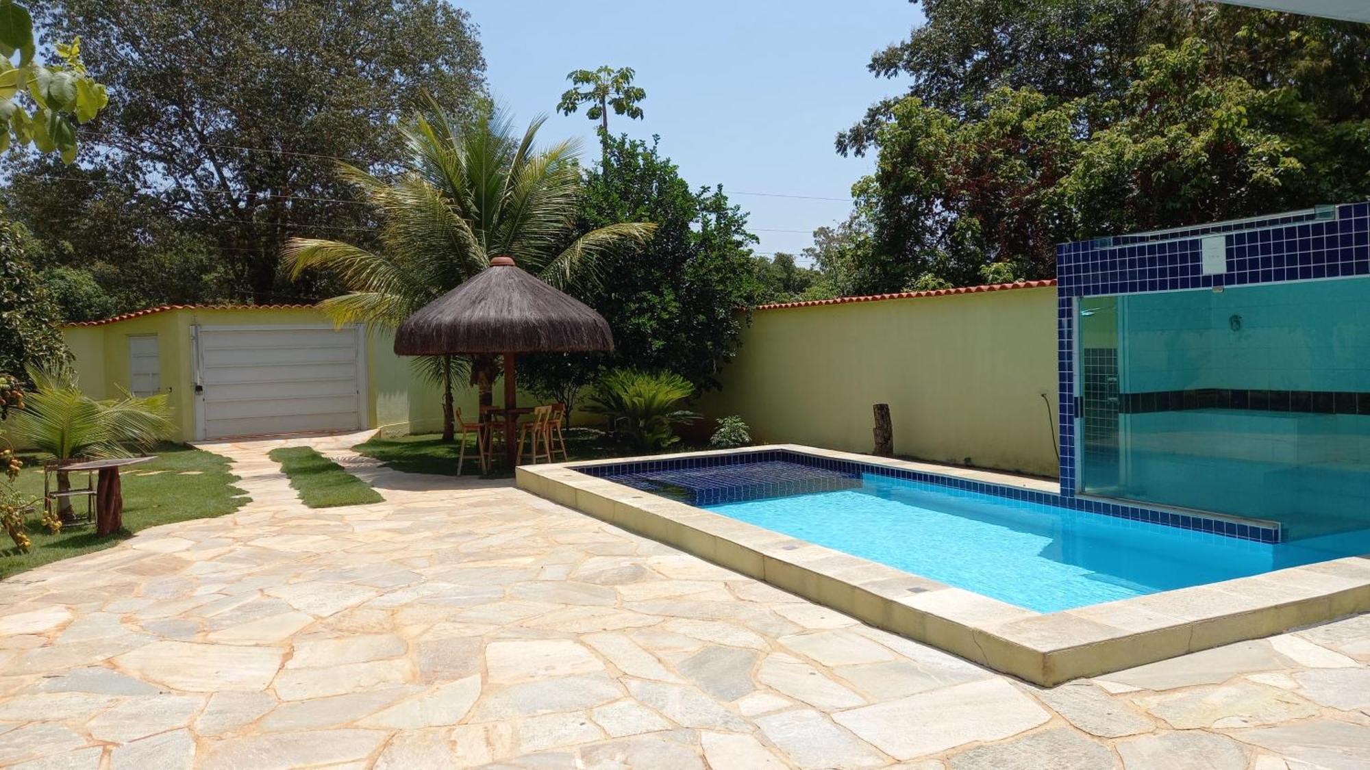 הוילה Pirenópolis Casa Dos Coqueiros מראה חיצוני תמונה