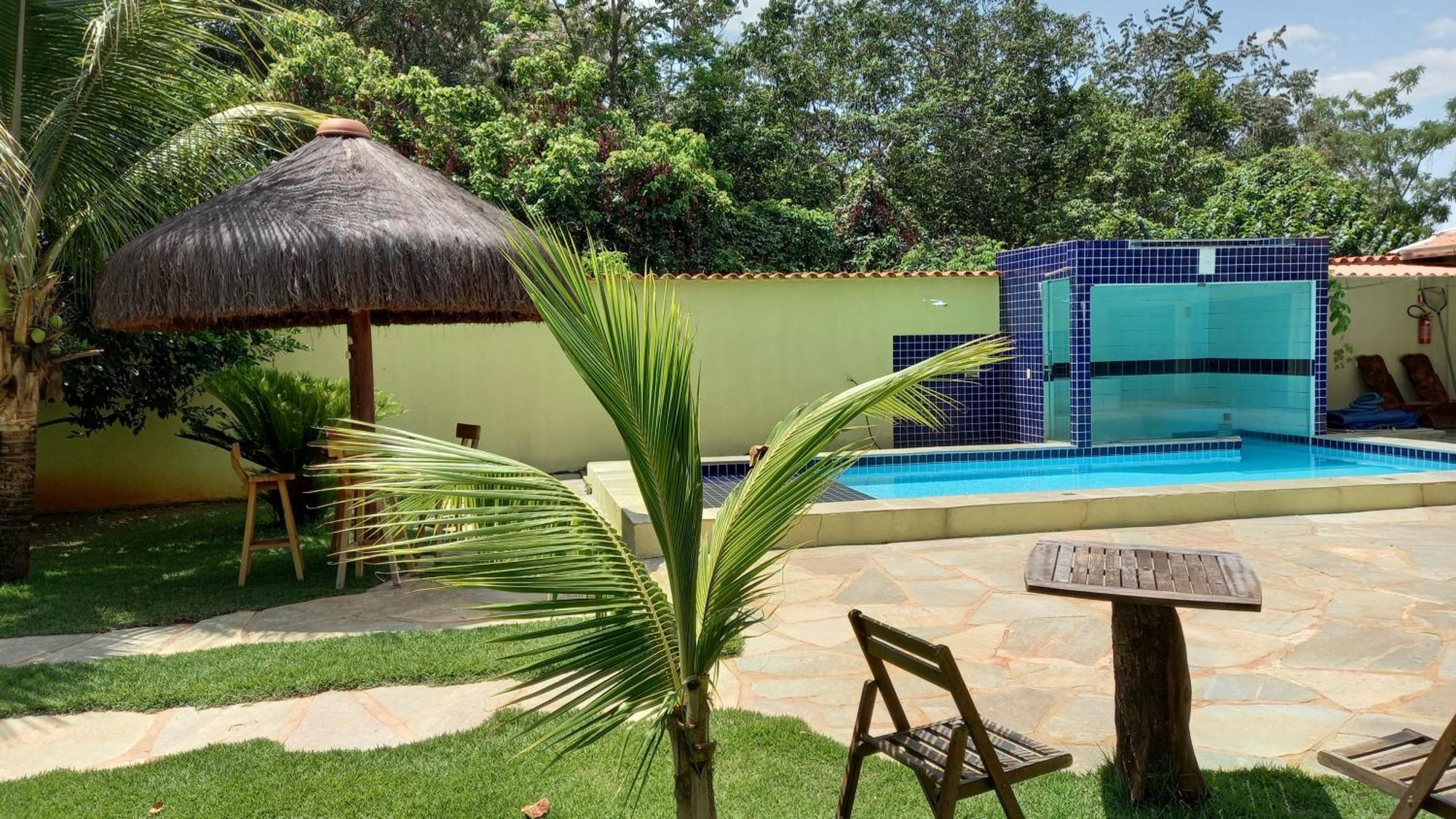 הוילה Pirenópolis Casa Dos Coqueiros מראה חיצוני תמונה
