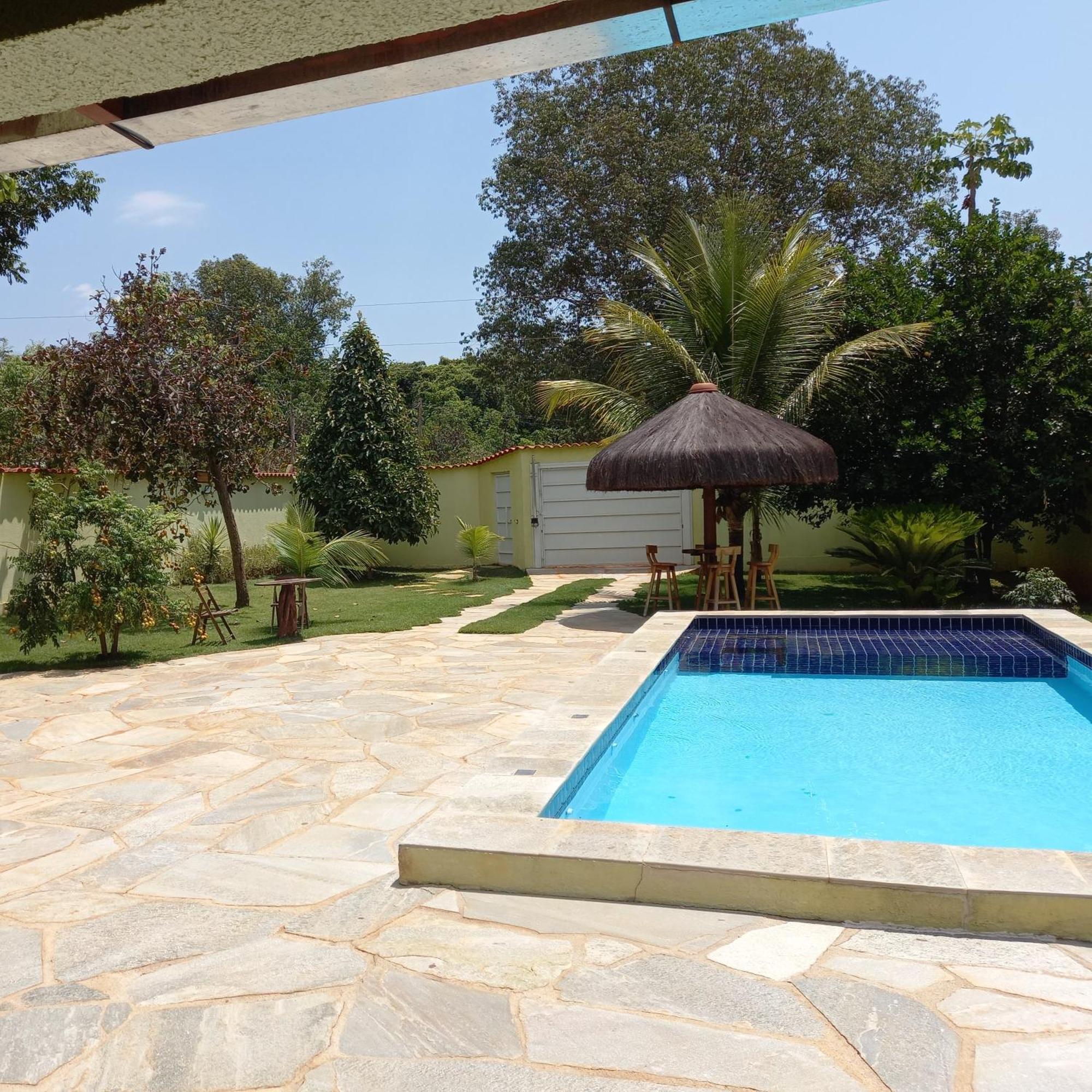הוילה Pirenópolis Casa Dos Coqueiros מראה חיצוני תמונה