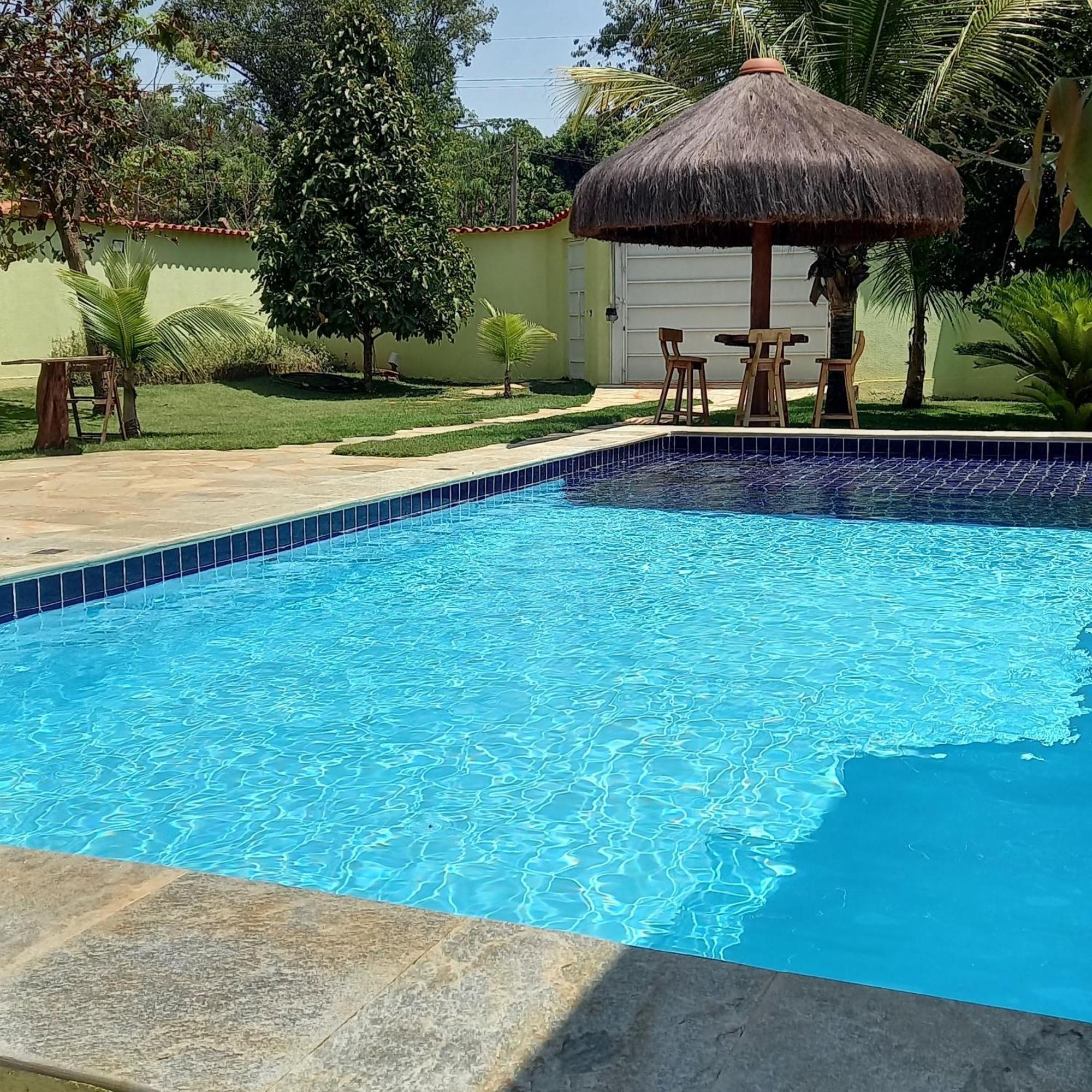 הוילה Pirenópolis Casa Dos Coqueiros מראה חיצוני תמונה